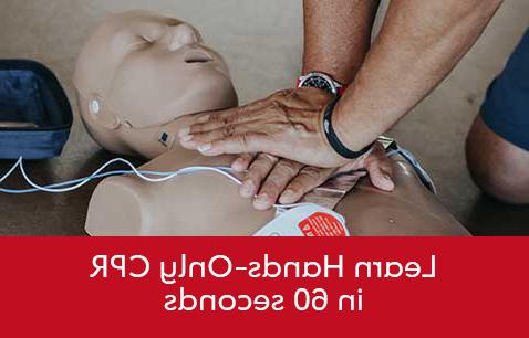 Learn Hands Only CPR in sixty seconds